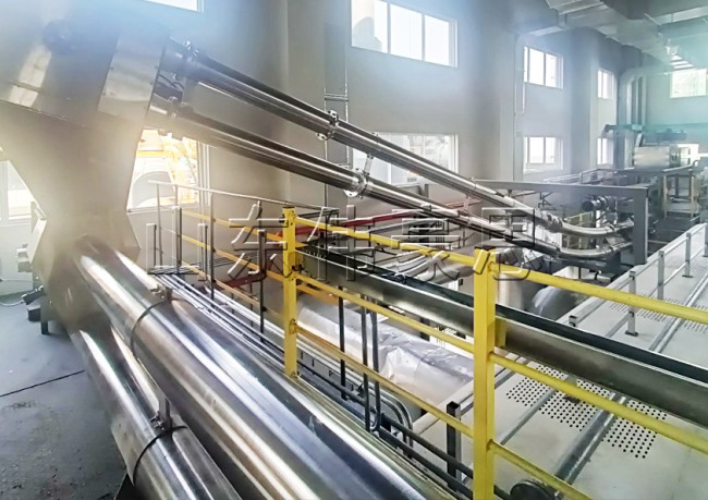 粉碳管鏈式輸送機，山東管鏈粉體輸送設備